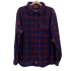 Venado Long Sleeve Button Down Fleece Shirt Men’s Size L